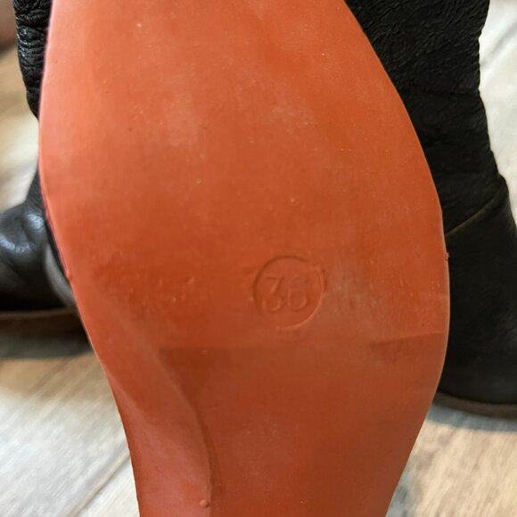 Camper Black Ankle Boots - Picture 10 of 12